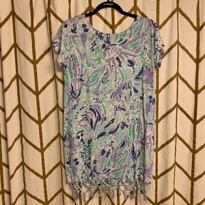 Lilly Pulitzer Tassel T-Shirt Dress